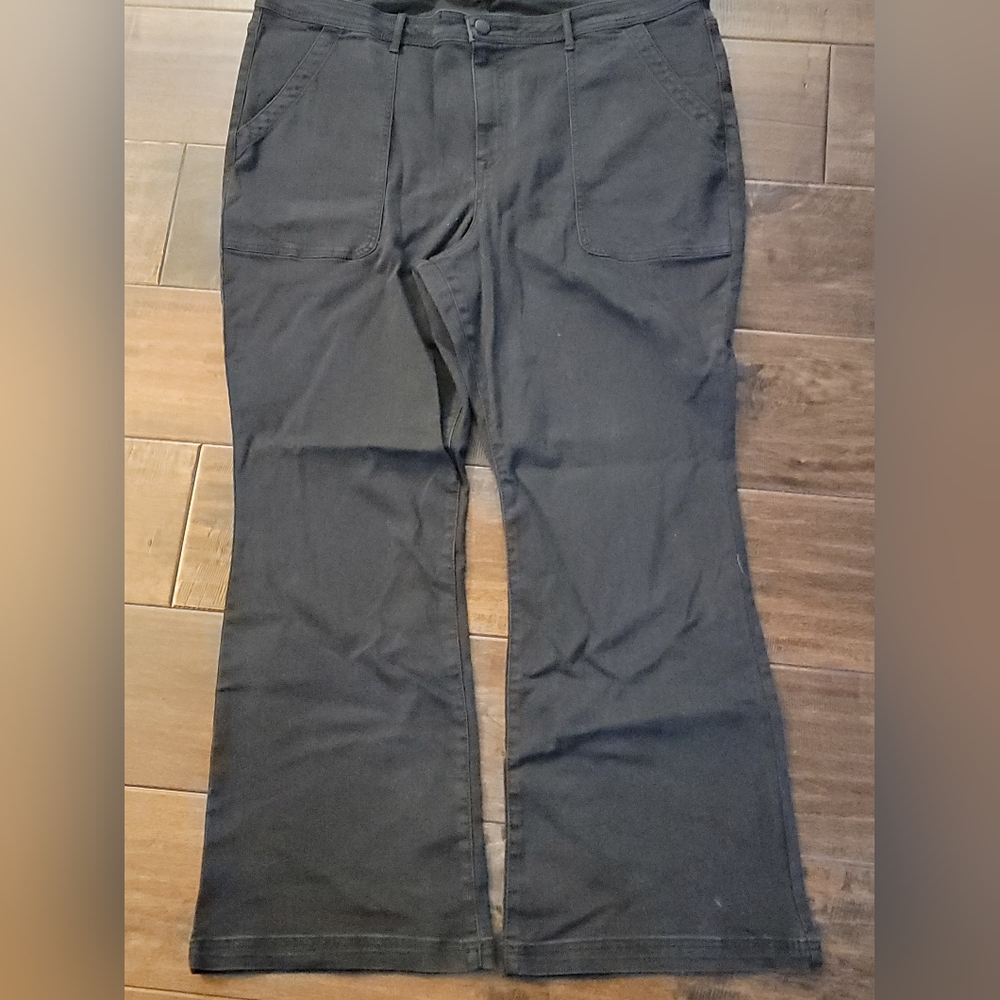 Knox Rose Womens Jeans Black Sz 22
